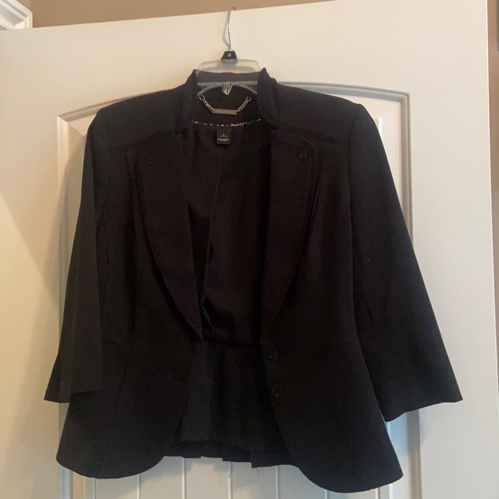 Black blazer, White House Black Market
